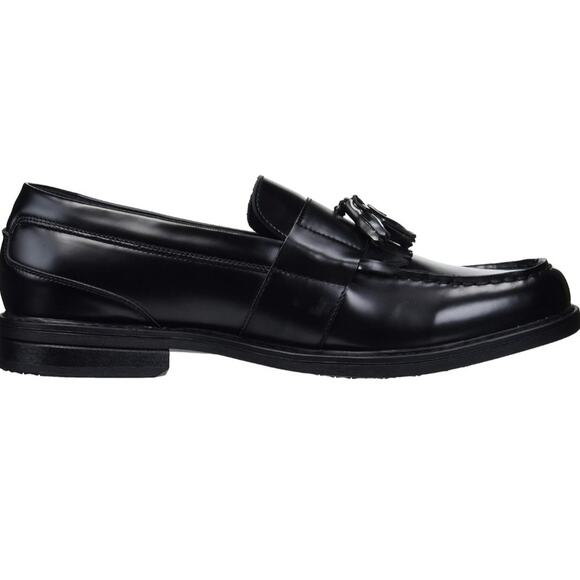 Nunn Bush Men's Keaton Kiltie Tassel Slip-on Loafer, Black Polished, Size 13 M - Picture 7 of 7